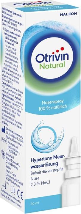 Actual product image Otrivin Natural Nasenspray (30ml) (1 Piece)
