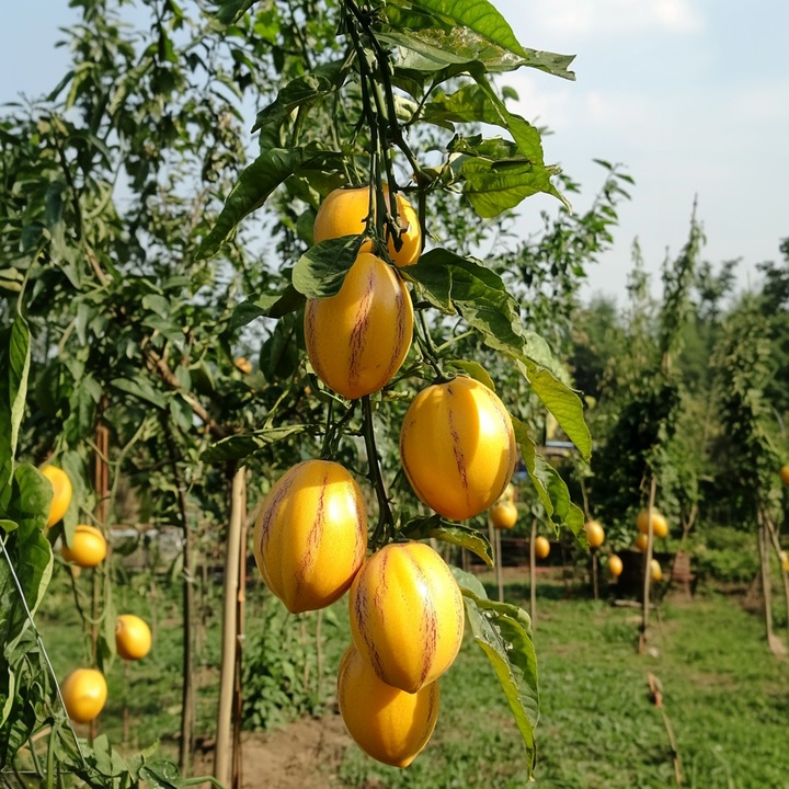 Immagine prodotto Plant in a Box Solanum Muricatum 'Pepino gold' - set di 6 pere melone (25 cm)