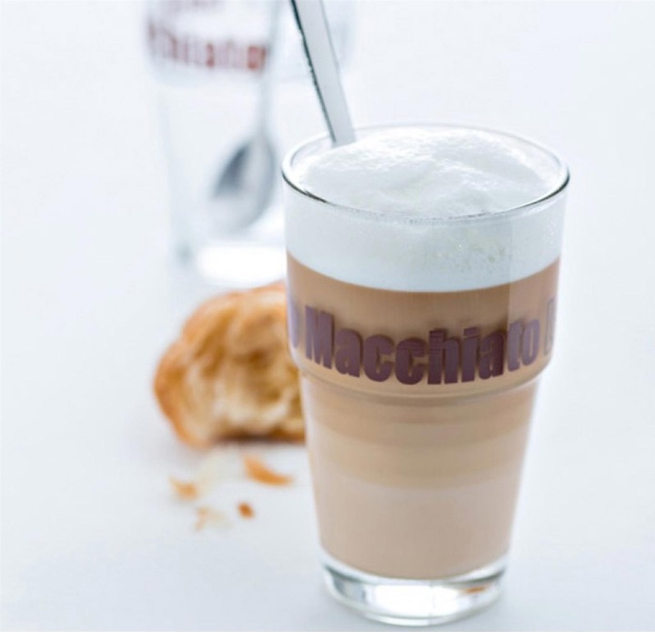 Immagine prodotto Leonardo Bicchiere Solo Latte Macchiato, satinato 4,1 dl, 6 pezzi (0.41 l, 6 x)