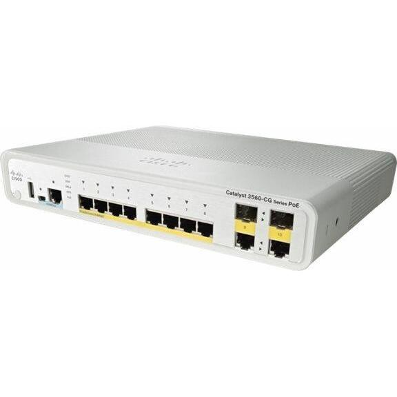 Thumbnail - Cisco CATALYST 3560C SWITCH 12 FE (12 Ports), Netzwerk Switch, Weiss