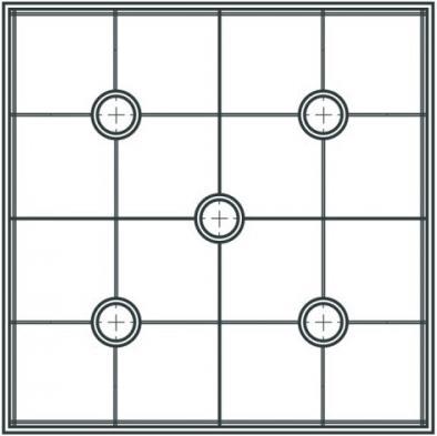Produktbild Cake Craft Europe Cake Frame Zwischenboden Quadrat 15.25 cm (15.25 cm)