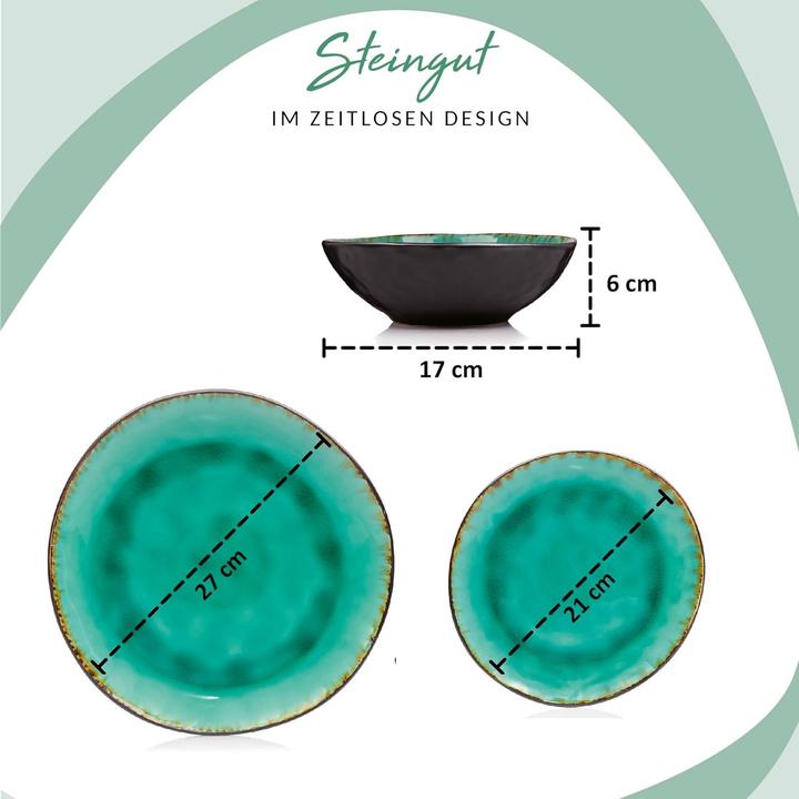 Actual product image Sänger Geschirr Tafelservice Palm Beach (12 pcs.)
