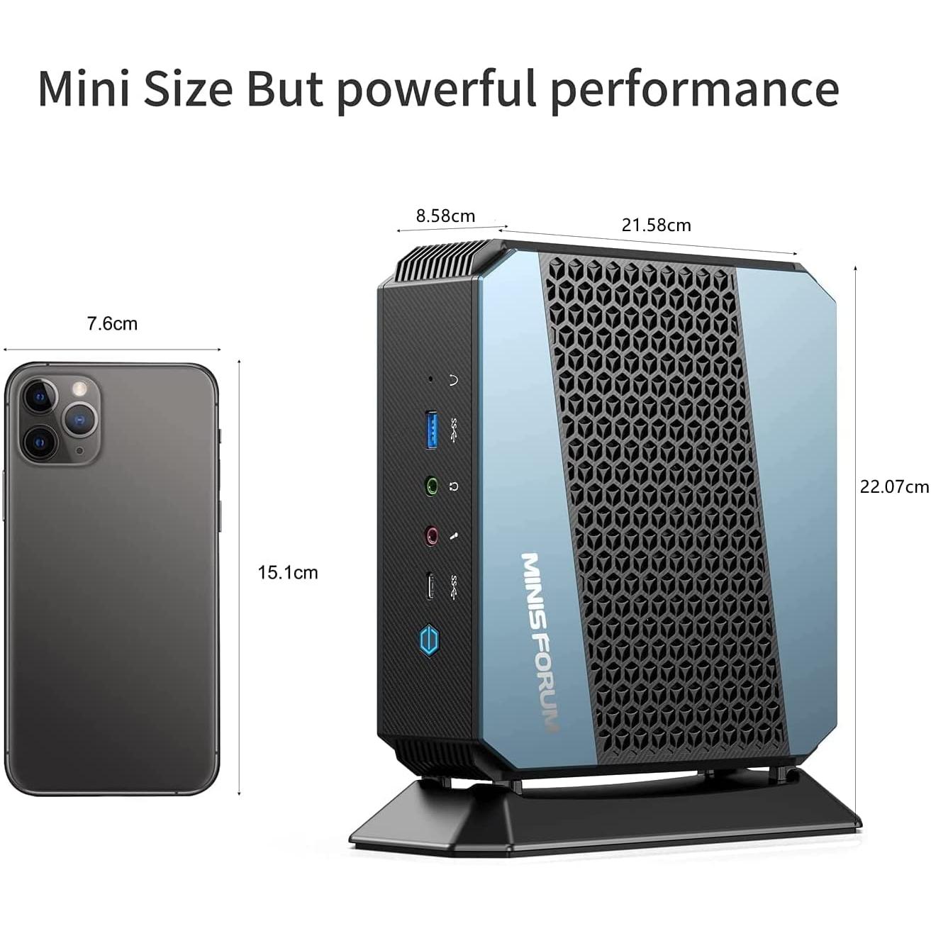 ミニPC Minisforum HX90 Ryzen 5900HX/16GB/512GB Minisforum Mini PC HX90 32+512GB (Ryzen 9 5900HX) - buy at Digitec