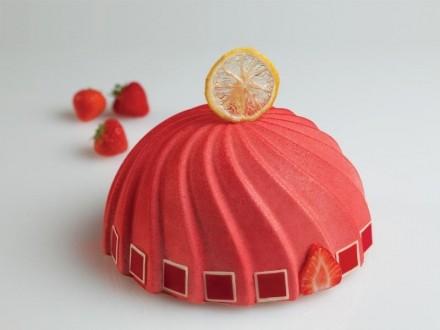 Produktbild Pavoni Kuppel geschwungen Silikonform (18 cm)