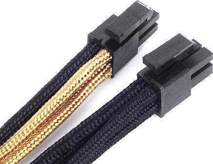 Image du produit Silverstone Câble EPS 8 pins vers EPS/ATX 4+4 pins (30 cm, 4+4 broches 12V)