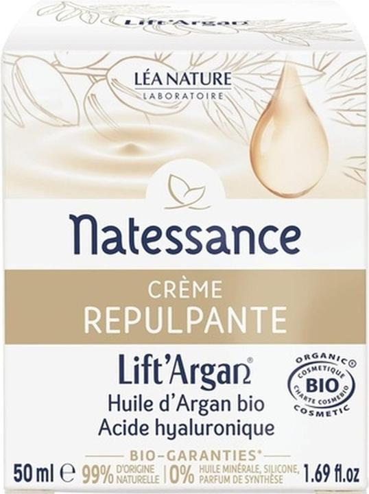 Actual product image Natessance Lift'argan Divine Plumping Cream Anti-Wrinkle Action 50ml (50 ml)