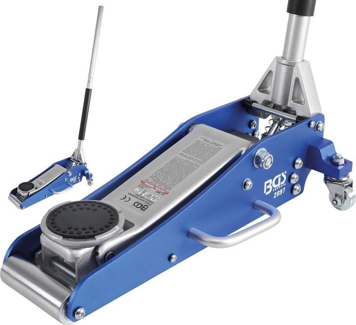Actual product image BGS Floor Jack hydraulic Aluminium-Steel Construction 1.5 t