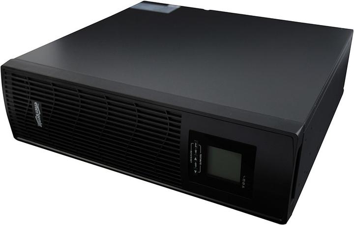 Produktbild Gembird USV mit LCD Anzeige AVR 2000 VA Rack sw (2000 VA, 1200 W, Line-Interaktiv USV)