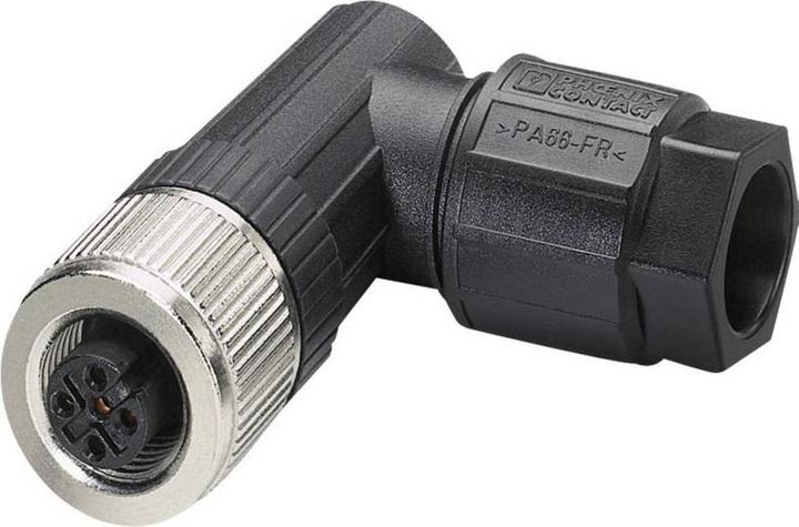 Produktbild Phoenix Contact M12,5P,RA Socket,SPEEDCON,A-cod.,Push-in
