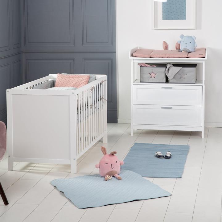 Produktbild Roba Hamburg (Babybett, Wickelkommode)