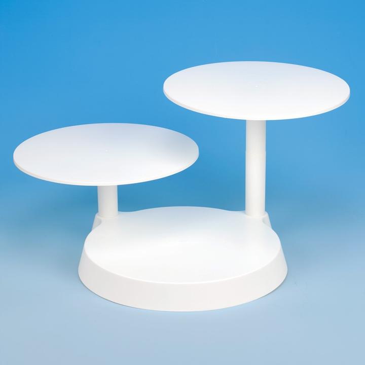 Städter Tortenetagere weiss, 3-stöckig