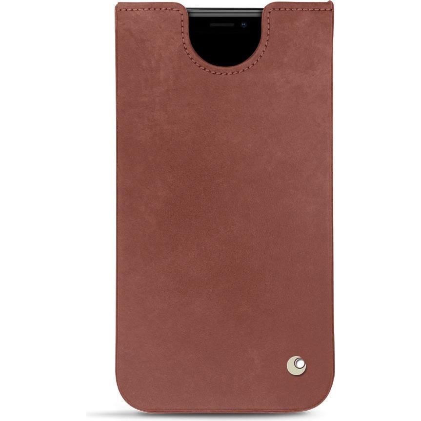 Noreve Lederschutzhülle (Apple iPhone 11 Pro), Smartphone Hülle, Rot
