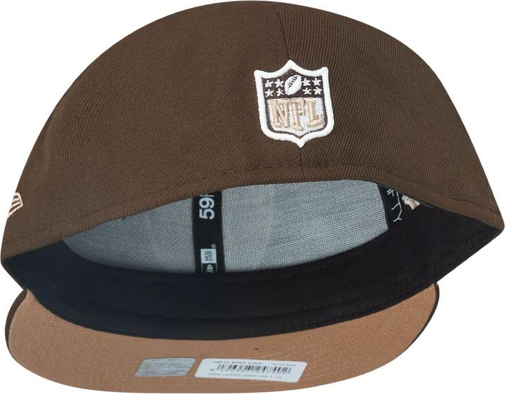 Actual product image New Era 59Fifty Cap - Las Vegas Raiders walnut brown - 6 7/8 (6 7/8)