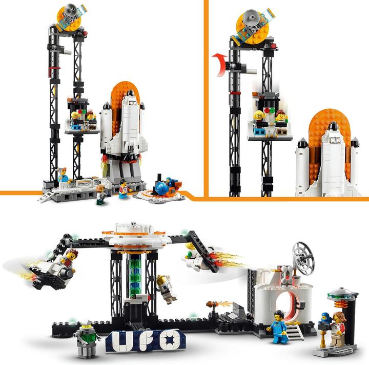 Image du produit LEGO 31142 Montagnes russes de l'espace (31142, LEGO Creator Expert)