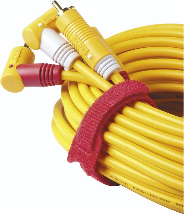 Actual product image Hama Velcro cable ties, reusable, 12 x 145 mm, coloured, 12 pieces (Velcro cable ties, 145 mm, 1 pcs.)