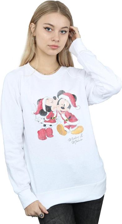 Image du produit Disney - Sweat MICKEY AND MINNIE CHRISTMAS KISS - Femme (XL)