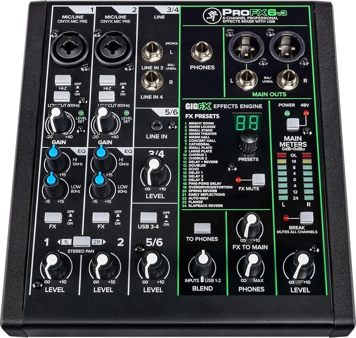 Actual product image Mackie ProFX6v3