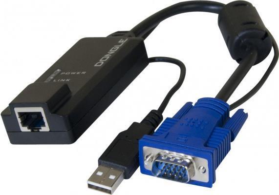 Actual product image Dexlan KVM extension VGA and USB up to 100 meters