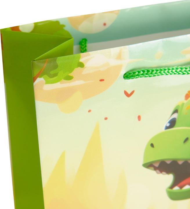 Actual product image Idena Gift bag children motif dino multicoloured 18x8x23cm