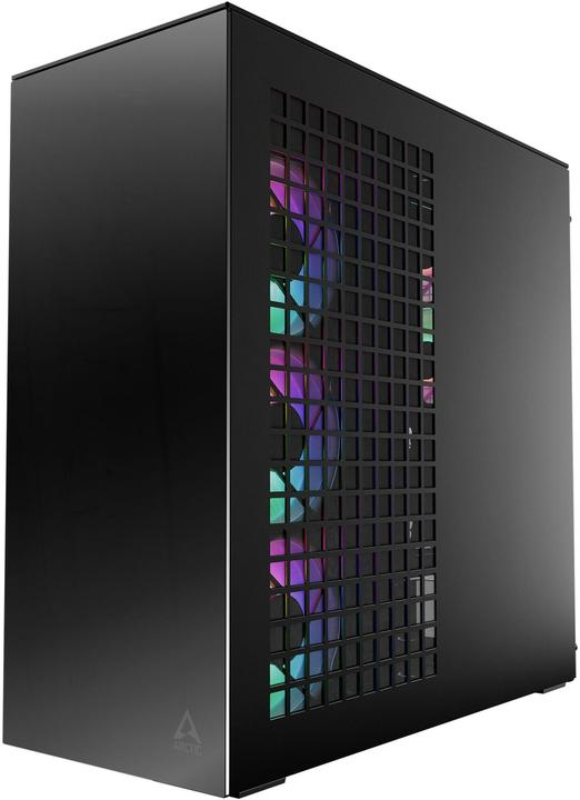 Produktbild Arctic Cooling PC-Gehäuse ACPCC00019A Black Mirror, Unterstützte (ATX, E-ATX)