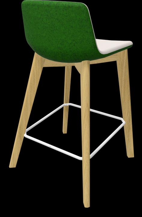 Actual product image Narbutas Twist & Sit Bar Stool