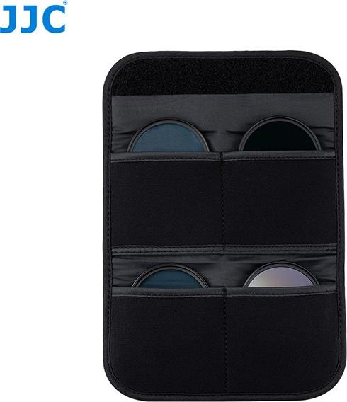 Productafbeelding JJC FP K4S grijs filterzakje voor 4 filters tot 58 mm (58 mm)