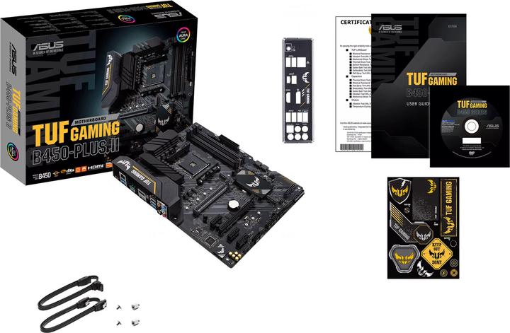 Productafbeelding ASUS TUF B450-PLUS GAMING II (AM4, AMD B450, ATX)