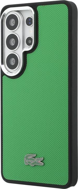 Actual product image Lacoste Case Full Wrap Petit Pique MagSafe for Samsung Galaxy S26 Ultra green (Samsung Galaxy S26 Ultra)