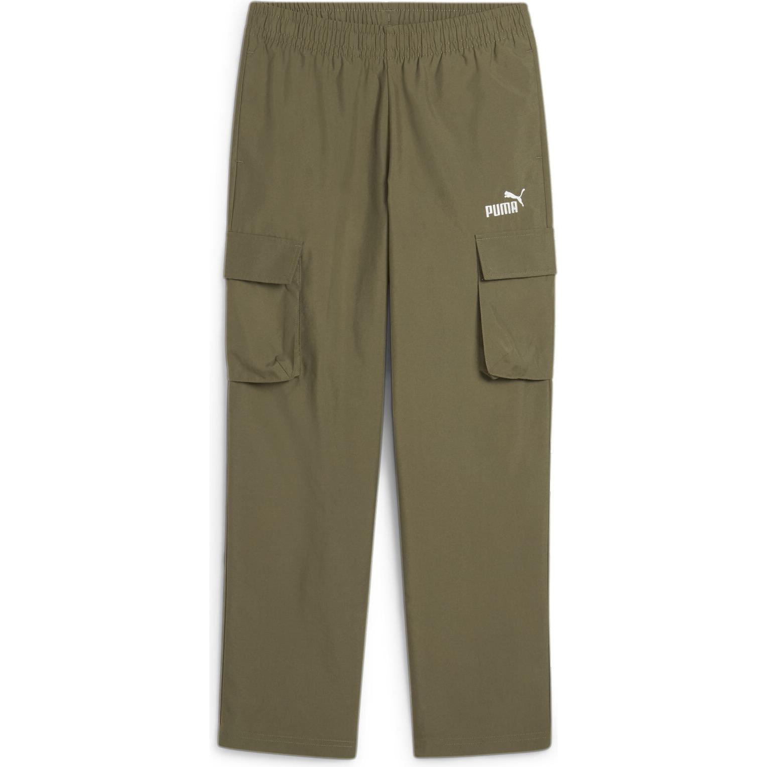 Puma, Jungen, Sporthose, ESS No. 1 Logo Woven Cargo Pants B (176), Grün, 176