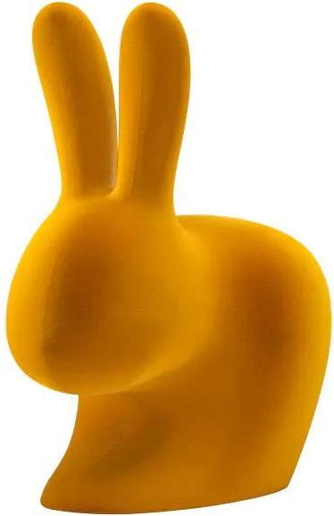 Immagine prodotto Qeeboo Sedia per bambini Rabbit Velvet Oro Scuro (Poltrona per bambini)