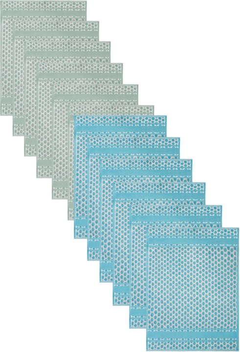 Actual product image Aspero 12 Terry Cotton Tea Towels - 8715 (50 x 70 cm)