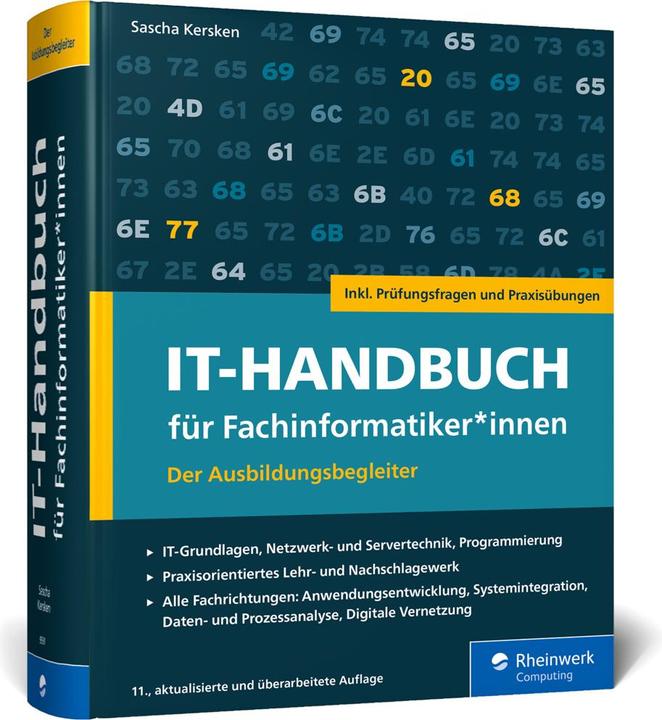 Image du produit Manuel informatique pour les informaticiens spécialisés*. (Allemand, Sasha Kersken, 2023)