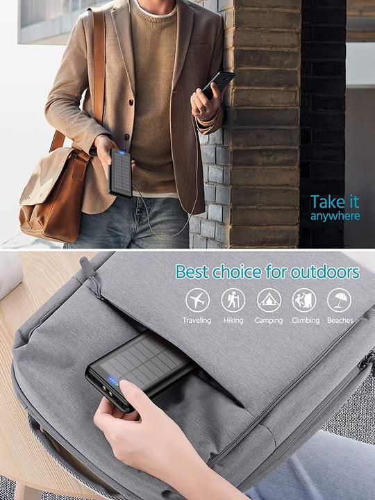 Image du produit PhoneLook Solar Power Bank Outdoor (30000 mAh, 15 W)