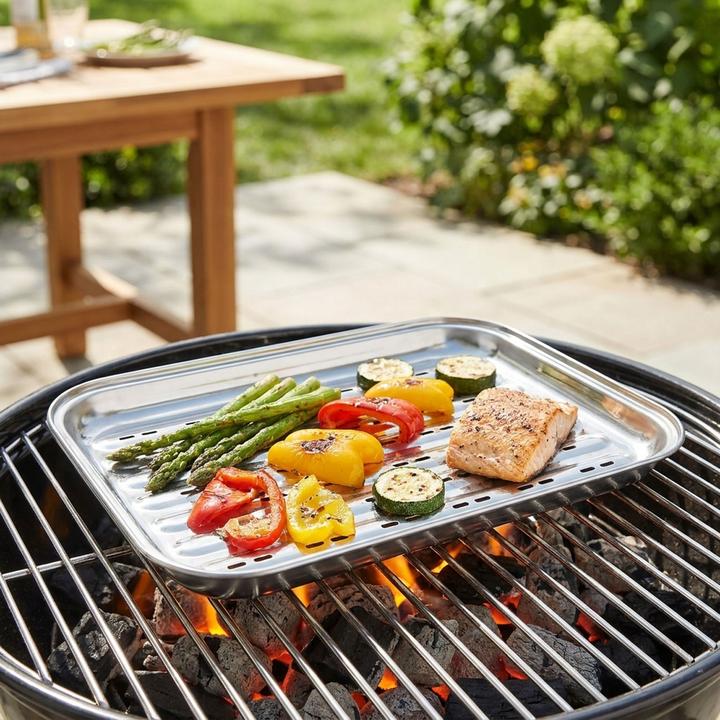Actual product image BBQ Collection Grillplatte, Edelstahl