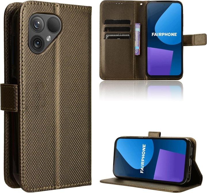 Produktbild Amazon Hülle für Fairphone 5 Schutz Handy Case Cover Klapp Tasche Wallet Etuis Bumper (Fairphone 5)