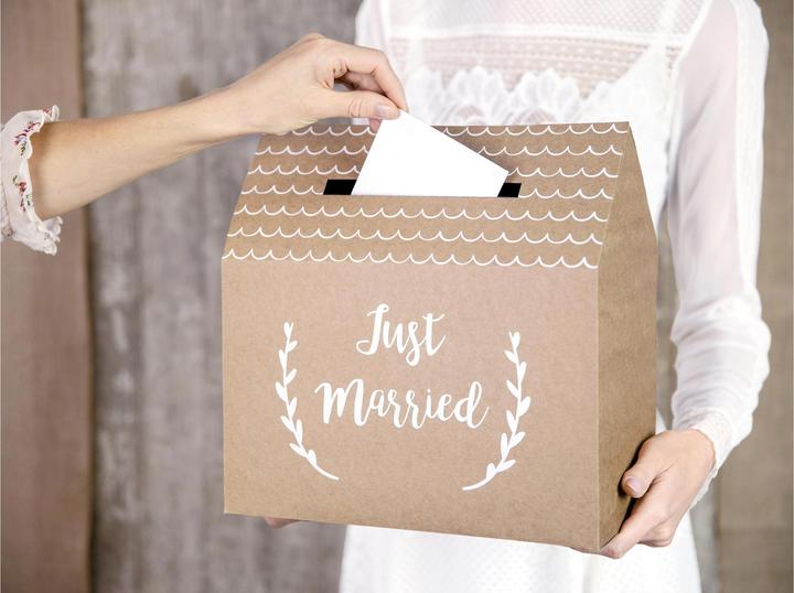 Produktbild Partydeco Kartenbox Just Married