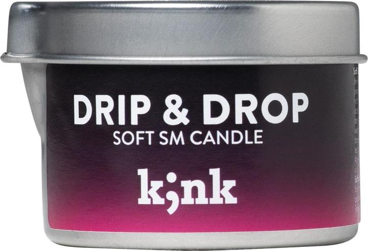 Actual product image Amorelie ‘Drip & Drop' - Soft-SM-Candle in Neonpink