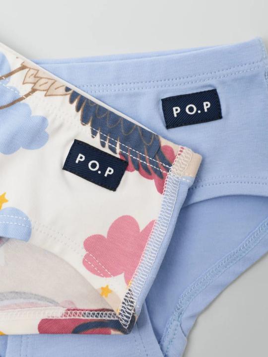 Produktbild PO.P 2-Pack Hipster-Unterhosen (86, 2er Pack)