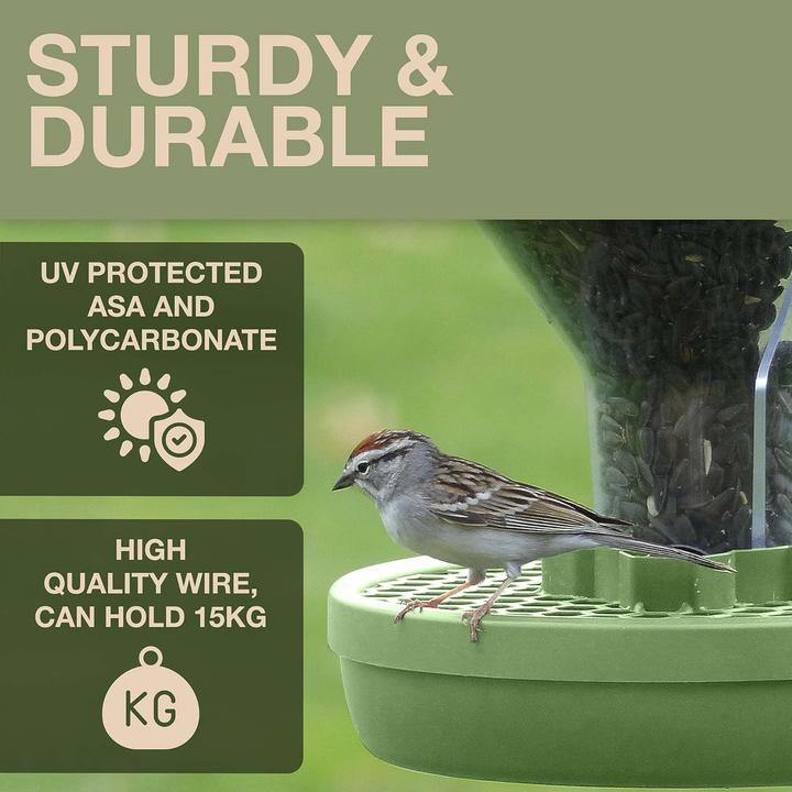 Actual product image Swissinno Vogel-Futtersilo Davos sage SMART BIRDS