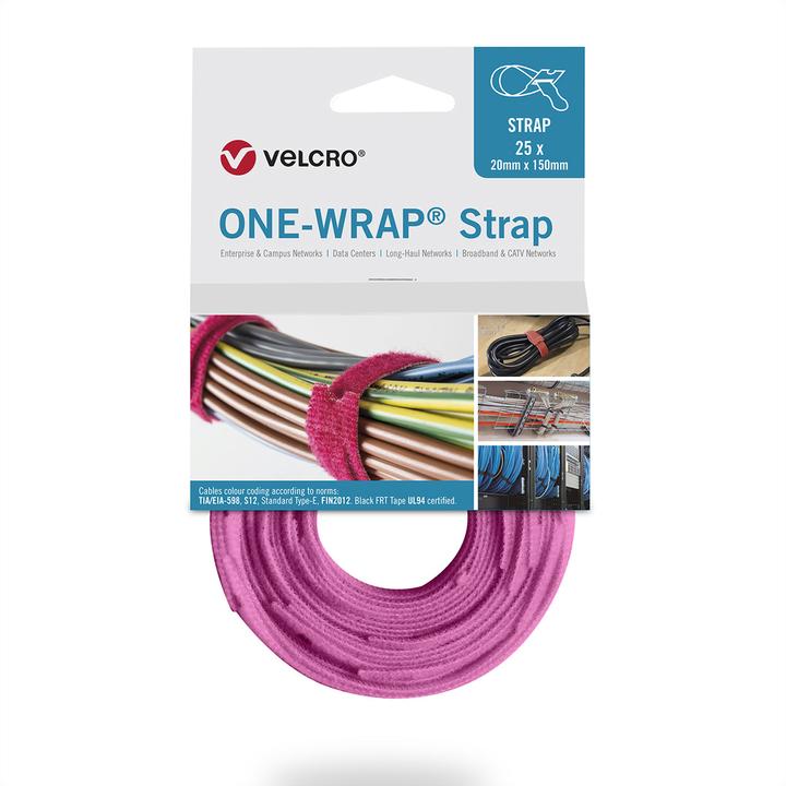 Image du produit Velcro brand Serre-câbles de marque professionnelle (Serre-câbles en plastique, 330 mm, 25 pcs)
