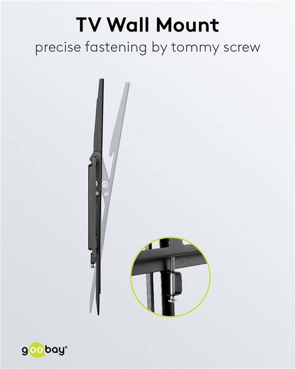 Actual product image Goobay Basic Tilt (Wall, 32", 35 kg)