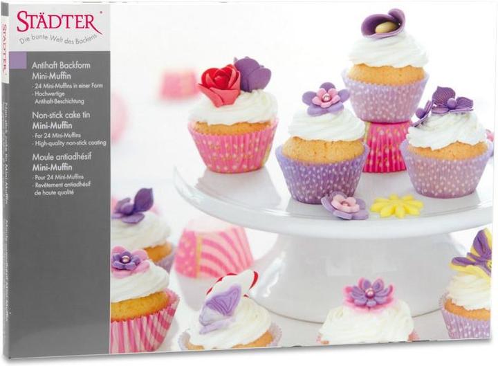 Immagine prodotto Städter CupCakes Teglia per 24 mini CupCakes (36 cm)