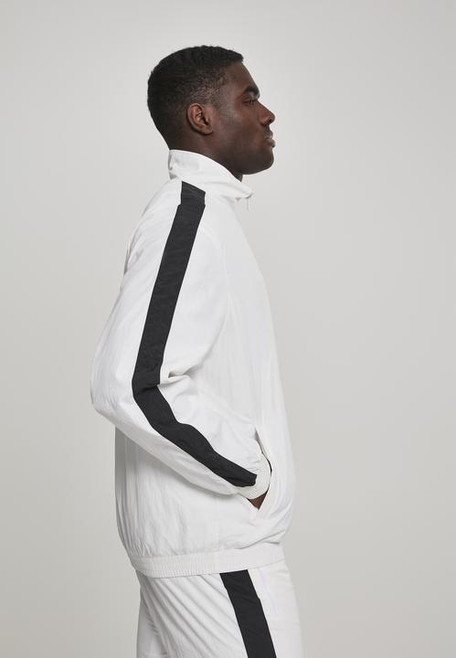 Actual product image Urban Classics Striped Sleeve Crinkle Track Jacket (XXL)