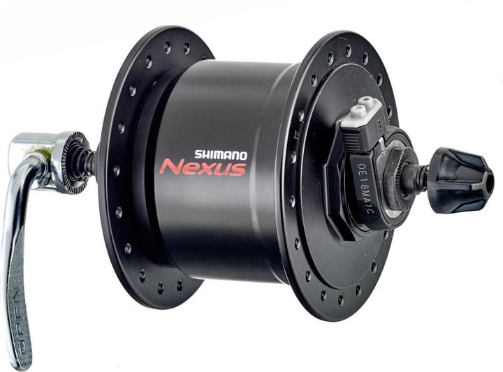 Productafbeelding Shimano Nexus DH-C3000-3N naafdynamo 3 Watt voor velgrem/snelspanner (Velgrem)