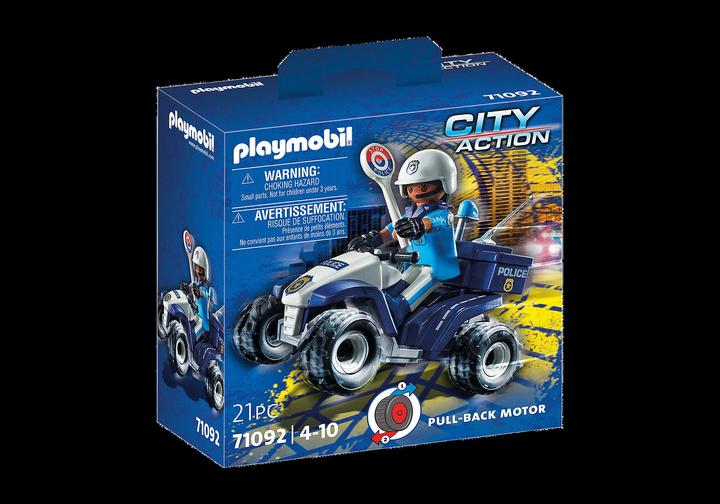 Image du produit Playmobil Police Speed Quad (71092, Playmobil City Action)
