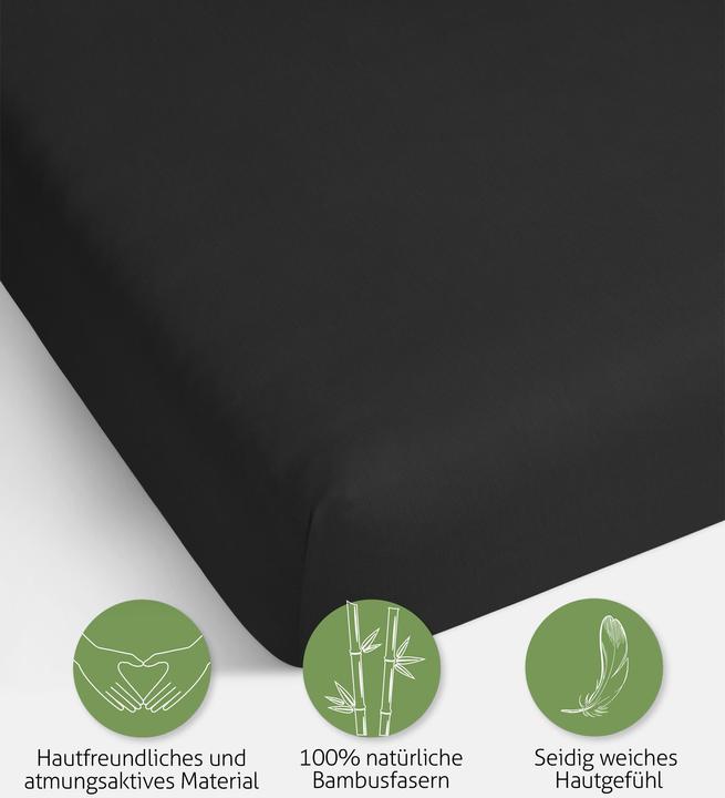 Immagine prodotto Aspero Lenzuolo matrimoniale in bambù Macao - 2284 (140-160 x 200 x 30 cm)