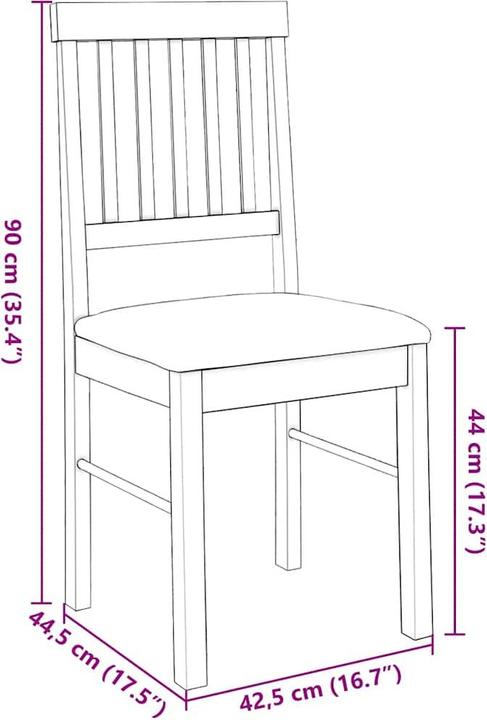 Image du produit vidaXL Esszimmerstuhl