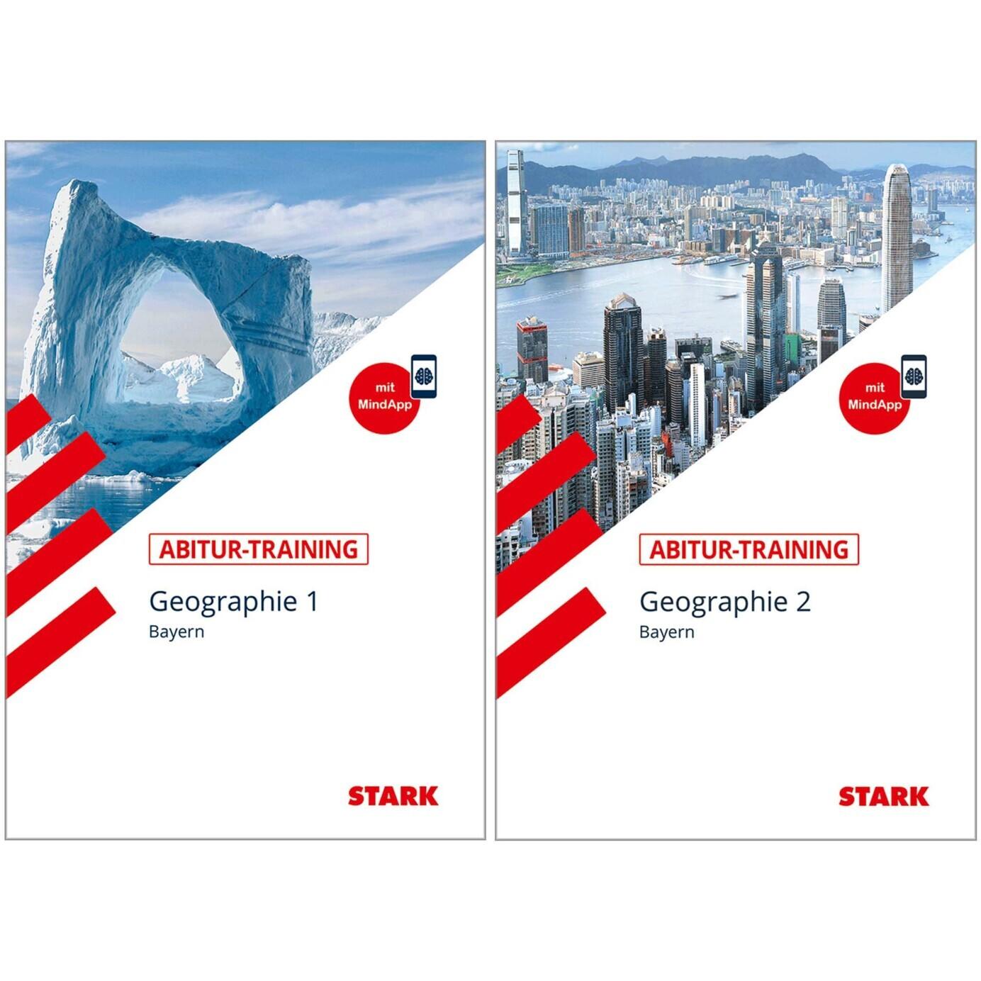 Abitur-Training - Geographie Band 1 + 2 Bayern, Schulbücher