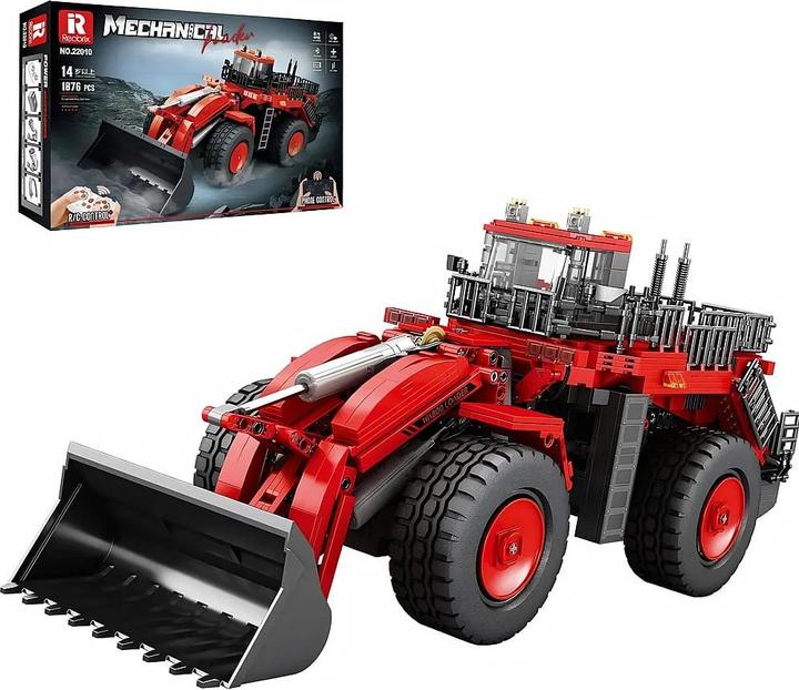 Produktbild ReoBrix Bulldozer rot