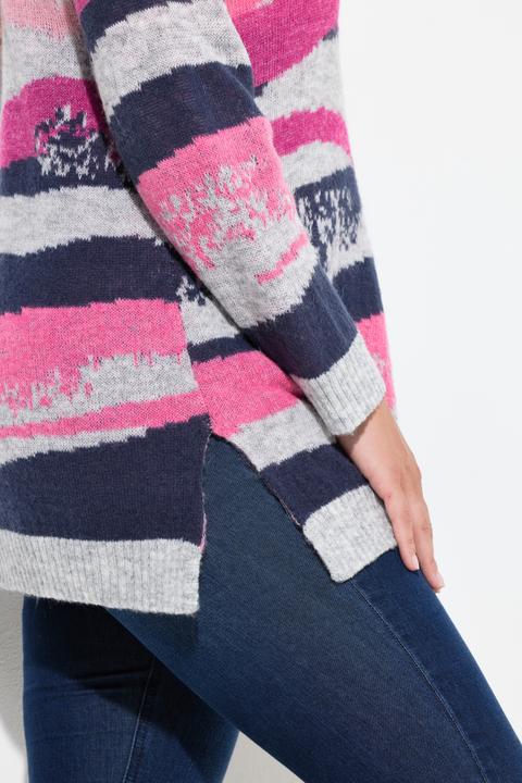 Immagine prodotto Ulla Popken Pullover, Strickmuster, Rundhals, Langarm (42, 44)
